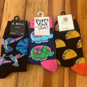 Fun pattered socks